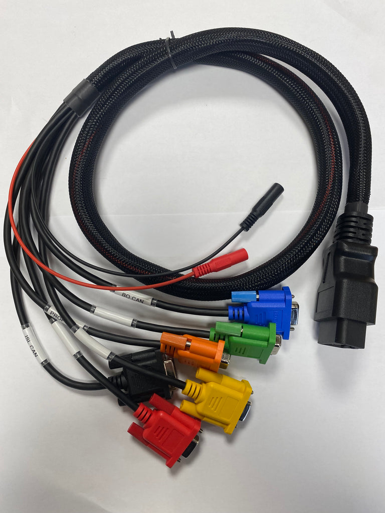 Jlr Cable JLR EV2+ Breakout Harness - Cable 1.0M – OBDII to D-Type Connection ...
