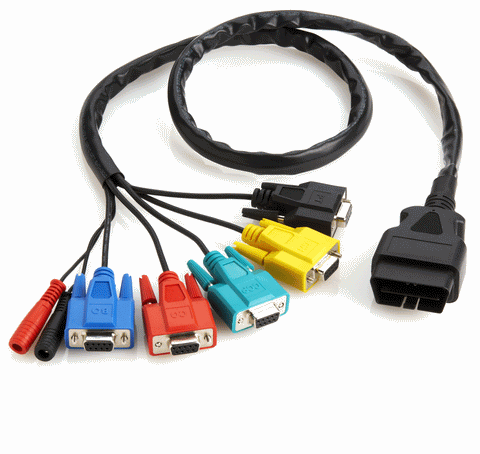 Multi-CAN Cable 3.5M – OBDII to D-Type Connection